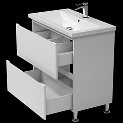 Фото Тумба Teffi / Теффі на ніжках Комо 80 Білий