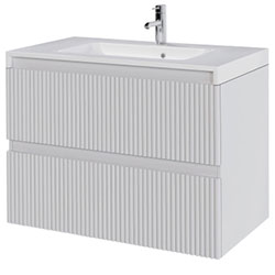 Тумба Apollo / Аполлон 80 консольна Lux Білий