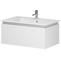 Тумба Loretto / Лоретто 80 консольна Plaza White