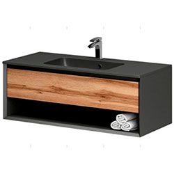 Тумба Rimini / Ріміні 80 Навісна поличка Vero Graphite