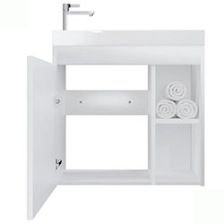 Фото Тумба Mini / Міні 55 з умивальником 55 Білий