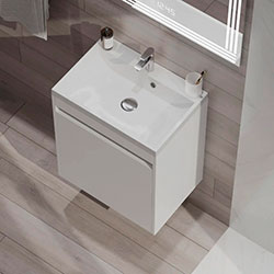 Фото Тумба Slim / Слім 50 консольна Білий