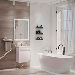 Фото Тумба Slim / Слім 50 консольна Білий