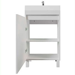 Фото Тумба Slim / Слім 50 на ніжках 1 дверка Білий