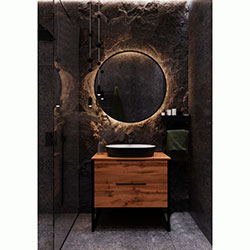 Фото Тумба Bergamo / Бергамо 80 на ніжках Дуб Аппалачі під умивальник