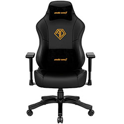 Фото Крісло ігрове Phantom 3 Black/Gold Size L