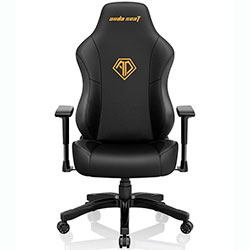 Фото Крісло ігрове Phantom 3 Black/Gold Size L