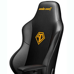 Фото Крісло ігрове Phantom 3 Black/Gold Size L