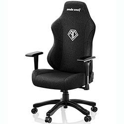 Фото Крісло ігрове Phantom 3 Black Fabric Size L