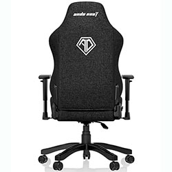 Фото Крісло ігрове Phantom 3 Black Fabric Size L