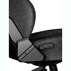 Фото Крісло ігрове Phantom 3 Black Fabric Size L