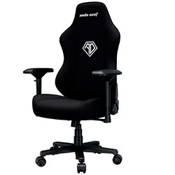 Фото Крісло ігрове Phantom 3 Pro Black Fabric Size L