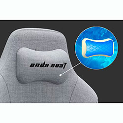 Фото Крісло ігрове Phantom 3 Pro Grey Fabric Size L