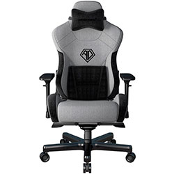 Крісло ігрове T-Pro 2 Grey/Black Size XL