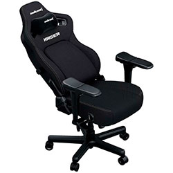 Фото Крісло ігрове Kaiser 4 Льон Black Fabric Size L