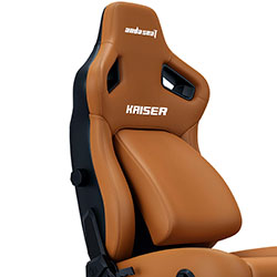 Фото Крісло ігрове Kaiser 4 ПВХ Brown Size L