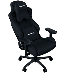 Фото Крісло ігрове Kaiser Frontier Льон Fabric Black Size XL