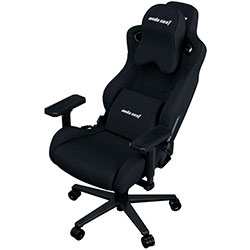 Фото Крісло ігрове Kaiser Frontier Льон Fabric Black Size XL
