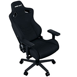 Фото Крісло ігрове Kaiser Frontier Льон Fabric Black Size XL