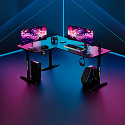 Фото Комп’ютерний стіл Wind Seeker Black