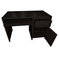 Фото 007 Стіл письмовий Каспіан / Kaspian BIU 1D1S Дуб Мілано Темний