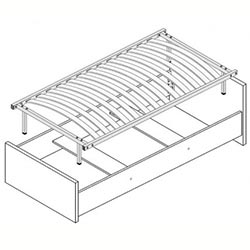 Фото 010 Ліжко Злата / Zlata LOZ 90х200