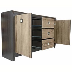 Фото 012 Шафка KOM2D3S Лорен / Loren Венге Магія + Монтеверде