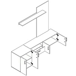Фото Вітальня Монтеро / Montero Кашемір + Канелла Страта Натурал