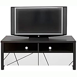 Фото 002_Тумба РТВ RTV2S140_40 МДФ Каспіан / Kaspian Венге Магія + Білий Сніг