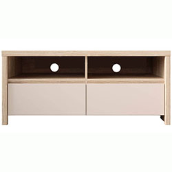 002_Тумба РТВ RTV2S140_40 Каспіан / Kaspian Дуб Сонома + Кашемір