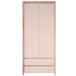 Фото 014_Пенал REG2D2S Каспіан / Kaspian Дуб Сонома + Кашемір