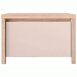 021_Тумба для взуття SBUT60 Каспіан / Kaspian Дуб Сонома + Кашемір