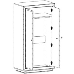 Фото 010_Шафа SZF2D Ларго Класік / Largo Classic