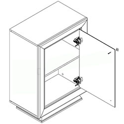 Фото 018_Комод KOM1D Ларго Класік / Largo Classic