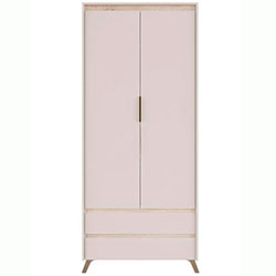 012_Шафа SZF2D2S Лаундж / Lounge Кашемір + Дуб Сонома