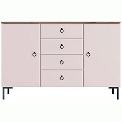 004_Комод KOM2D4S Сімпл / Simple Кашемір + В’яз Ліберті Світлий