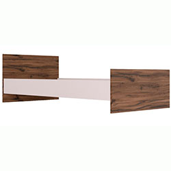 010_Ліжко LOZ90 Сімпл / Simple Кашемір + В’яз Ліберті Світлий