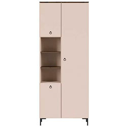 Фото 007_Шафа комбінована REG3D Сімпл / Simple Макадамія + Дуб Ліворно