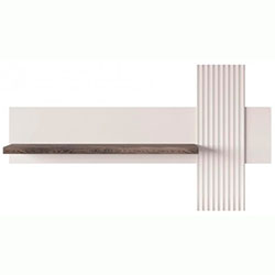 Фото 001_Полиця POL150 Фреско / Fresko Кашемір + Каштан Арвадонна Мінк