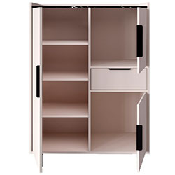 Фото 008_Тумба REG3D1S Фреско / Fresko Кашемір + Каштан Арвадонна Мінк