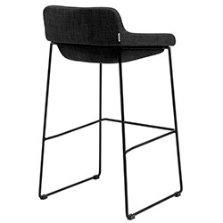 Фото Стілець напівбарний Comfy (Комфі) Чорний