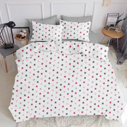 Сімейний комплект Star Rose Grey Drop 160*2