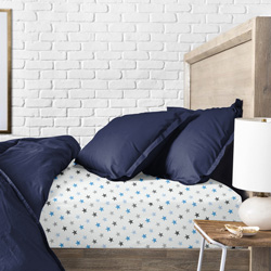 Полуторний комплект Ranfors Blue Stars Grey Blue 160