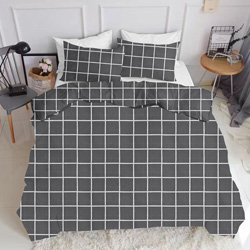 Полуторний комплект Cell W Grey Big White 160