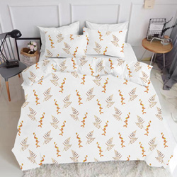 Євро комплект Foliage Terrakot White 200
