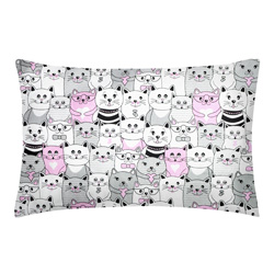 Фото Підлітковий комплект Кіт Горох Роз 155