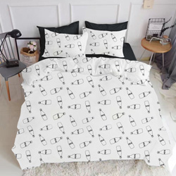 Сімейний комплект Milk El Black 160*2