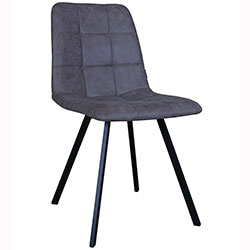 Фото Стілець Сідней 01 Нубук Сірий