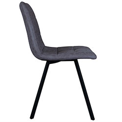 Фото Стілець Сідней 01 Нубук Сірий