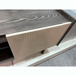 Фото ТВ тумба 3D TV-01 Каштан Арвадона / Беж Софттач